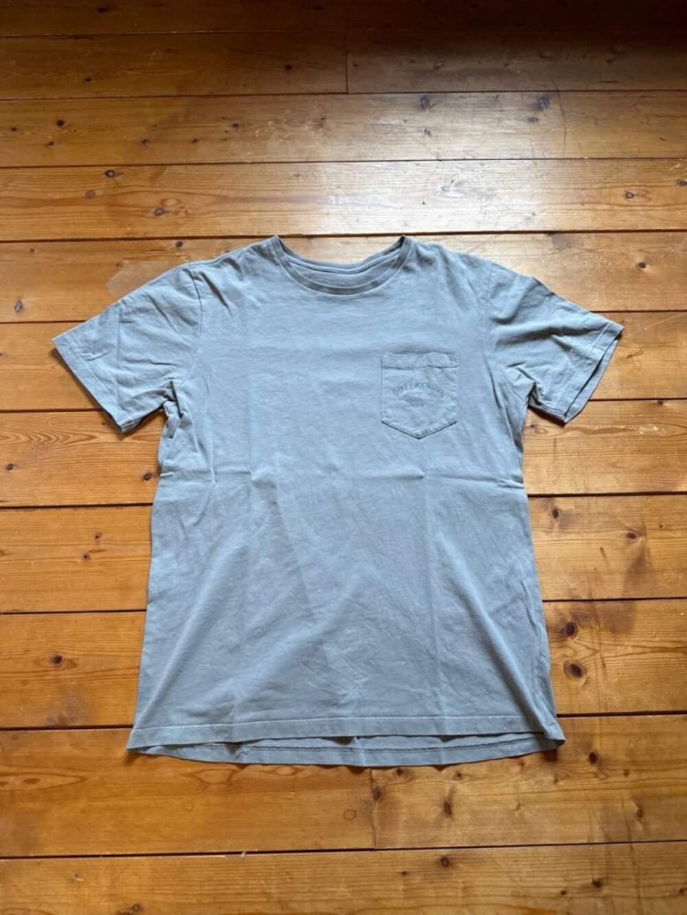 Gray Pocket T-Shirt Men's Size M